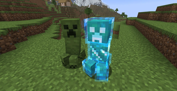 AL's Creepers Revamped texture pack for Minecraft