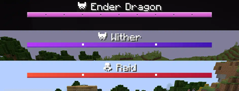 AL's Dungeons Boss Bars texture pack for Minecraft