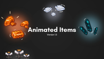 Animated Items texture pack