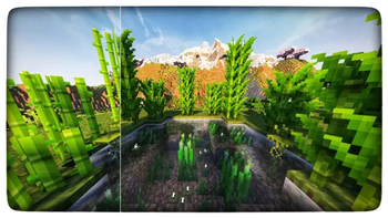 Ray's Better Sugarcane texture pack for Minecraft