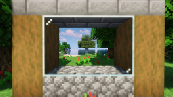 Clean Connected Glass texture pack