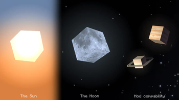 Cubic Sun & Moon texture pack