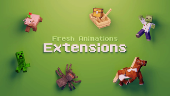 Fresh Animations: Extensions texture pack