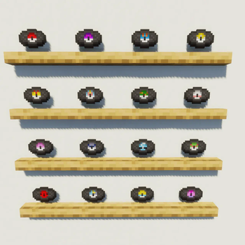 Poké Discs texture pack