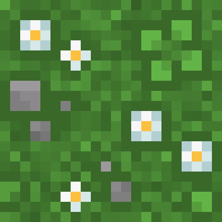 Simple Grass Flowers icon